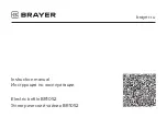 BRAYER BR1052 Instruction Manual preview