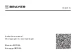 Preview for 1 page of BRAYER BR1246 Instruction Manual