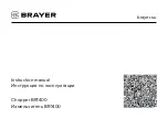 BRAYER BR1400 Instruction Manual preview