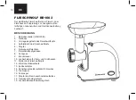 Предварительный просмотр 14 страницы BRAYER BR1603 Instruction Manual