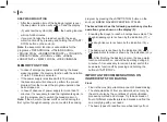 Preview for 16 page of BRAYER BR2702 Instruction Manual