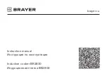 BRAYER BR2800 Instruction Manual preview
