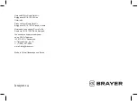 Preview for 26 page of BRAYER BR3332 Instruction Manual