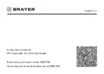 BRAYER BR3733 Instruction Manual preview