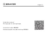 BRAYER BR4883 Instruction Manual preview