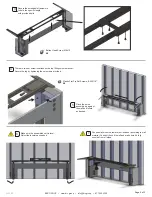 Предварительный просмотр 2 страницы BRC Mesa Standard Wall Mount Electric HA Table Installation Manual