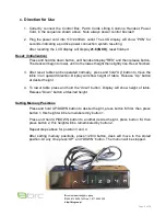 Preview for 3 page of BRC Mesa User Instructions