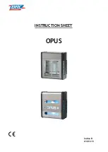 BRC OPUS Series Instruction Sheet preview