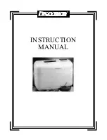 Breadman Plus TR845 Instruction Manual preview