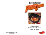 Breadman PZ200 Instruction Manual предпросмотр