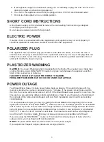 Preview for 5 page of Breadman TR520B Instruction Manual