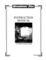 Breadman TR700C Instruction Manual preview