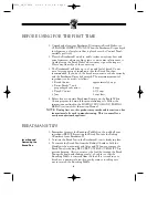 Preview for 6 page of Breadman TR846 Instruction Manual & Recipe Manual