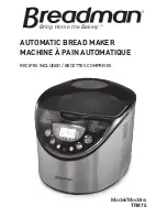 Breadman TR875 Instruction Manual preview