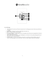 Предварительный просмотр 6 страницы BreatheAudio BA-2430DA Owner'S Manual