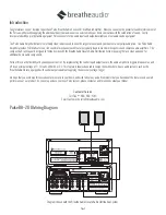 Предварительный просмотр 4 страницы BreatheAudio Pulse BA-200 Owner'S Manual