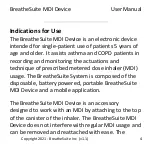 Предварительный просмотр 4 страницы BreatheSuite BreatheSuiteMDIV1 User Manual