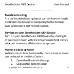 Предварительный просмотр 41 страницы BreatheSuite BreatheSuiteMDIV1 User Manual