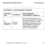 Предварительный просмотр 50 страницы BreatheSuite BreatheSuiteMDIV1 User Manual