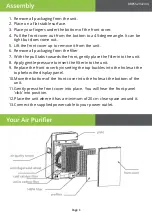 Предварительный просмотр 2 страницы Breathing Better NZ BB855 Operating Manual