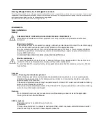 Preview for 3 page of Brecknell 816965001620 Operation Manual