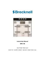 Preview for 1 page of Brecknell BFS-150 Instruction Manual