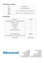 Предварительный просмотр 17 страницы Brecknell RD65 Quick Set-Up User Manual