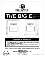 Preview for 1 page of Breckwell Big E SP1000PB Owner'S Manual