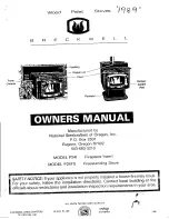 Предварительный просмотр 1 страницы Breckwell Cardinal P24I Owner'S Manual