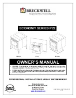 Breckwell Charm P22I Installation And Operation Manual preview