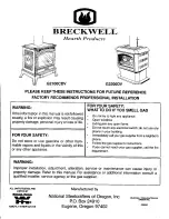 Breckwell G2100CDV Installation Instructions Manual preview