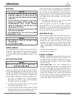 Предварительный просмотр 17 страницы Breckwell SP24i Owner’S Instruction And Operation Manual