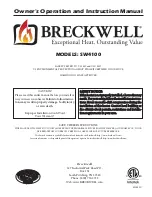 Preview for 1 page of Breckwell SW4100 Owner'S Operation And Instruction Manual