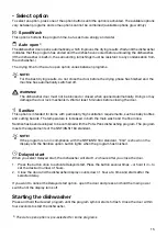 Preview for 15 page of BREDA LUDWT30250 Operating Instructions Manual