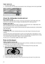 Preview for 22 page of BREDA LUDWT30250 Operating Instructions Manual