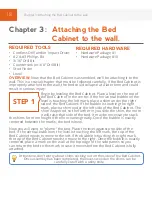 Preview for 18 page of BREDABEDS HORIZONTAL MURPHY BED WITH TOP HUTCH Assembly Instructions Manual