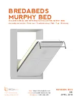 BREDABEDS MURPHY BED Assembly Instructions Manual предпросмотр