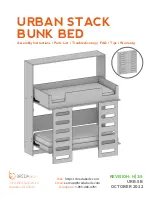 Предварительный просмотр 1 страницы BREDABEDS URBAN STACK BUNK BED Assembly Instructions Manual