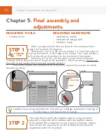 Предварительный просмотр 26 страницы BREDABEDS URBAN STACK BUNK BED Assembly Instructions Manual