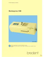 Предварительный просмотр 25 страницы bredent thermopress 400 Operation And Maintenance Manual