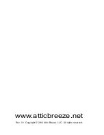 Предварительный просмотр 20 страницы Breeze Mate Attic Breeze User Manual