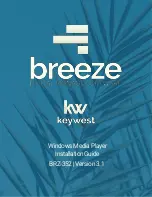 Breeze keywest BRZ 352 Installation Manual preview