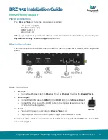 Preview for 4 page of Breeze keywest BRZ 352 Installation Manual