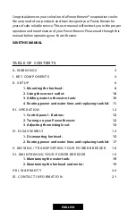 Preview for 2 page of Breezer POWER BREEZER MACH 4 User Manual