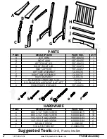 Предварительный просмотр 2 страницы Breezesta Piedmont PT-0500 Assembly Instructions