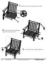 Предварительный просмотр 4 страницы Breezesta Piedmont PT-0500 Assembly Instructions