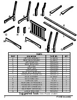 Предварительный просмотр 2 страницы Breezesta PT-0502 Assembly