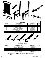 Предварительный просмотр 2 страницы Breezesta Skyline SK-0400 Assembly Manual