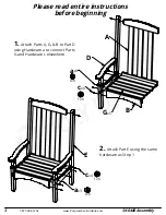 Предварительный просмотр 3 страницы Breezesta Skyline SK-0400 Assembly Manual