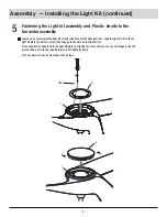 Предварительный просмотр 9 страницы BREEZISM ALAMEDA BF9453L56BKDK Use And Care Manual